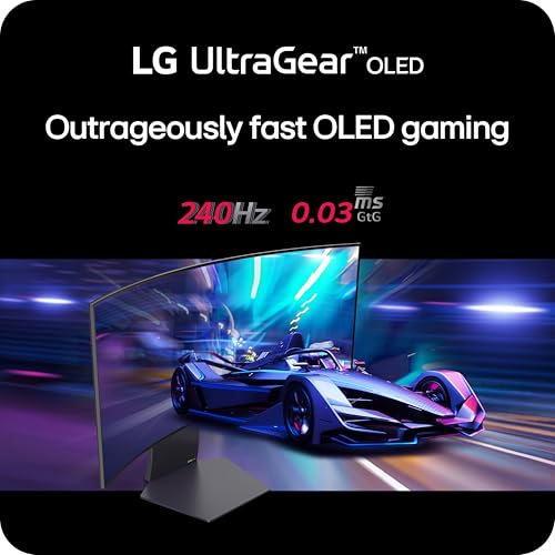 LG 34-inch Ultragear OLED Curved Gaming Monitor - Image 4