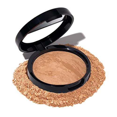 LAURA GELLER NEW YORK Award-Winning Baked Balance-n-Brighten Powder Foundation - Golden Medium