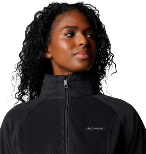 Columbia Women's Benton Springs Full Zip Fleece Jacket - Black (Medium) - Image 5