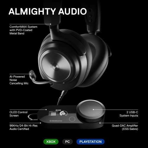 SteelSeries Arctis Nova Pro Multi-System Gaming Headset - Image 3