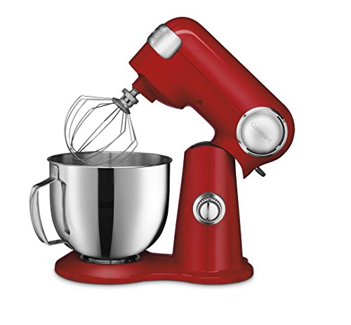 Cuisinart 12-Speed Ruby Red Stand Mixer, 5.5 Qt - Image 4