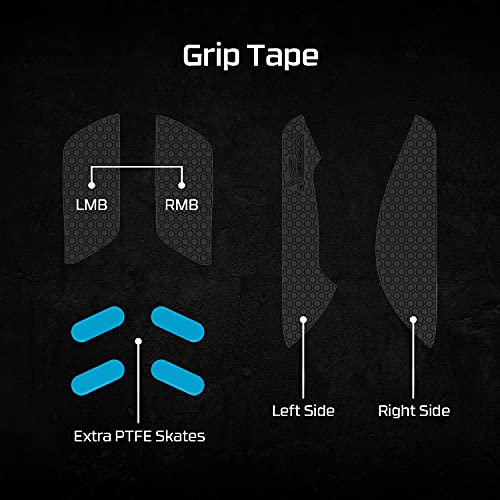 HyperX Pulsefire Haste Wireless Gaming Mouse – Ultra Lightweight, 61g - Image 3