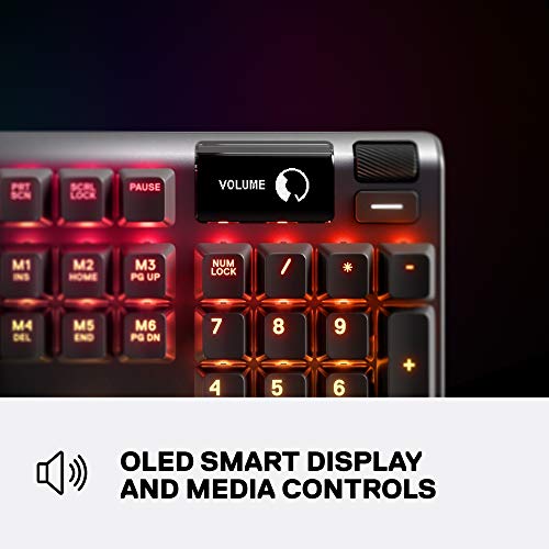 SteelSeries Apex 5 Hybrid Mechanical Gaming Keyboard with OLED Display - Image 4
