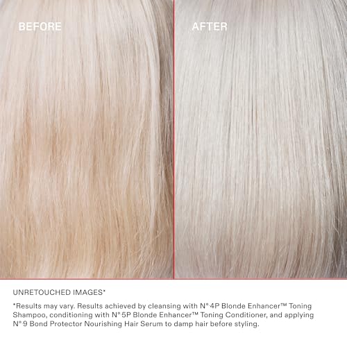 Olaplex No. 4P Blonde Enhancer Purple Toning Shampoo - Image 7