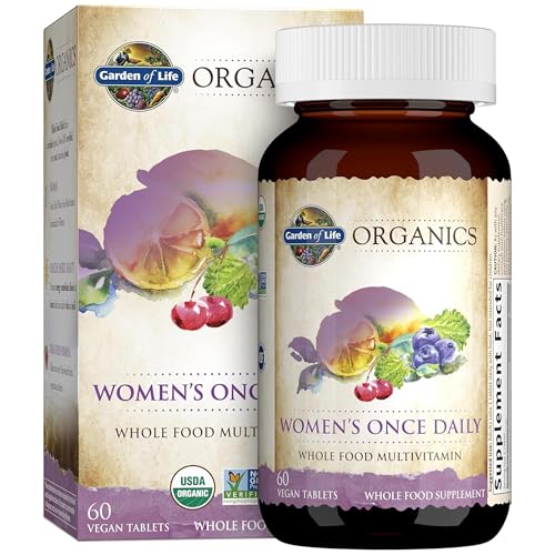 Garden of Life Women's Once Daily Multivitamin - Organic & Vegan
