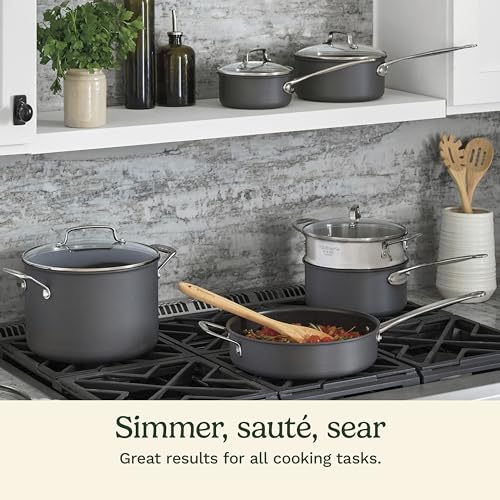 Cuisinart Chef's Classic 17-Piece Nonstick Cookware Set - Image 3