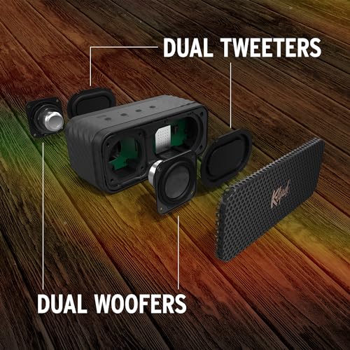 Klipsch Nashville Portable Bluetooth Speaker with 24-Hour Playtime & 360° Audio - Image 5
