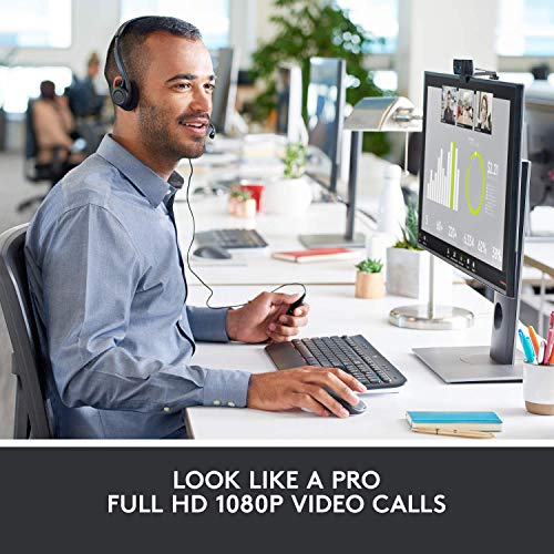 Logitech HD Pro Webcam C920 - Full HD 1080p Video Calling & Recording - Image 2