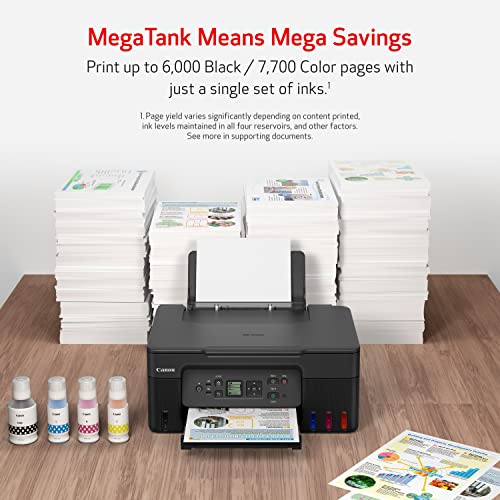 Canon MegaTank G3270 Wireless All-in-One Printer with 2 Years of Ink - Image 4