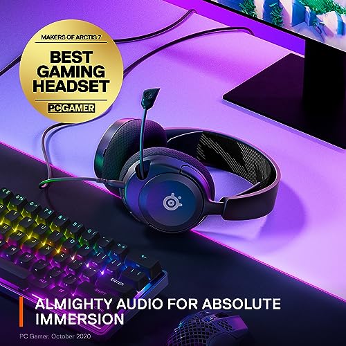 SteelSeries Arctis Nova 1 Gaming Headset - Multi-System Compatibility - Image 3