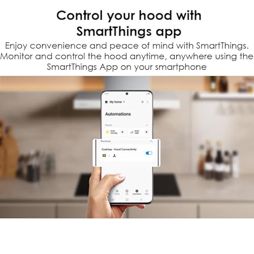 Samsung 30-inch Bespoke Smart Wall Mount Hood with WiFi Connectivity - Image 6