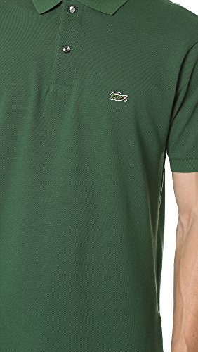 Lacoste Men's Classic Fit Polo Shirt - Green, Medium - Image 5