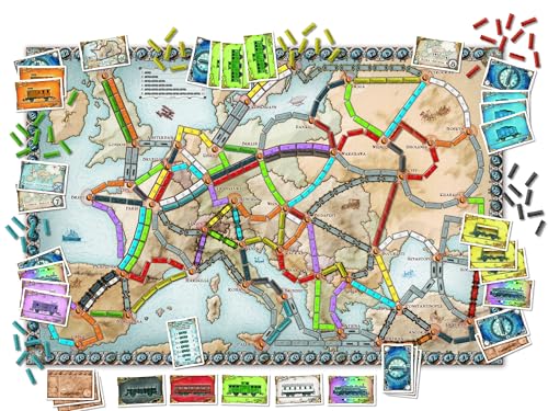 Ticket to Ride Europe Board Game - European Railway Adventure - Image 5