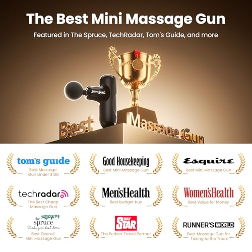 BOB AND BRAD Q2 Mini Massage Gun - Compact Deep Tissue Muscle Massager - Image 4