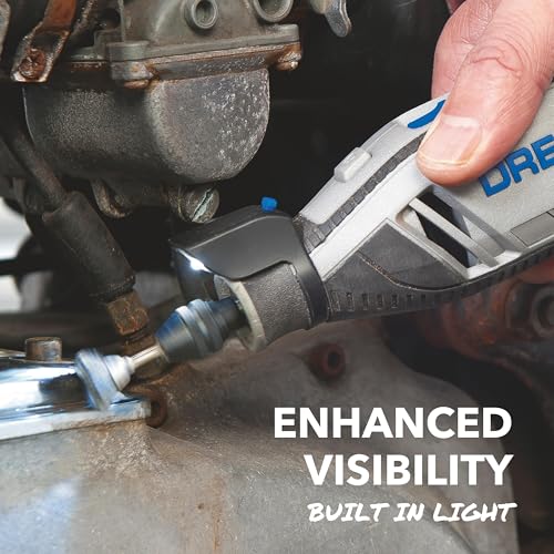 Dremel 4300 High Performance Rotary Tool Kit with LED Light - Image 4