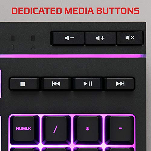 HyperX Alloy Core RGB Gaming Keyboard - Silent & Spill-Resistant - Image 3