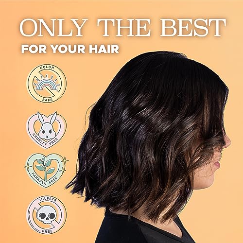 Luseta Hair Thickening Shampoo & Conditioner Set with Turmeric & Collagen - Image 6