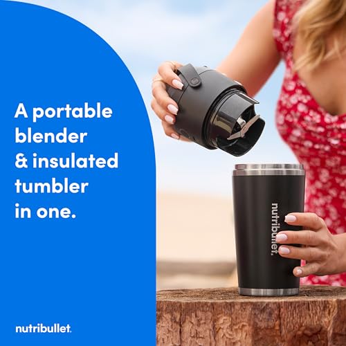 NutriBullet Flip Cordless Portable Blender with Insulated Cup - Image 2