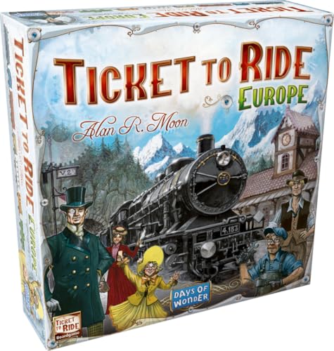 Ticket to Ride Europe Board Game - European Railway Adventure