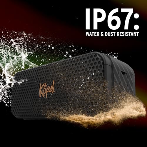 Klipsch Nashville Portable Bluetooth Speaker with 24-Hour Playtime & 360° Audio - Image 3