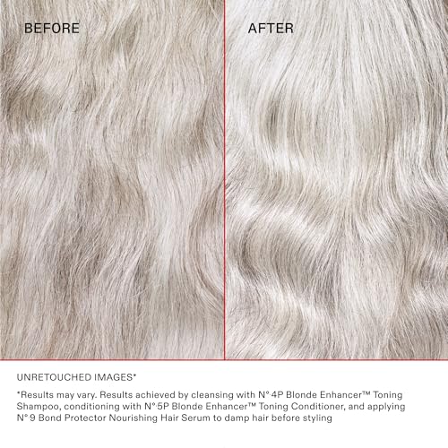 Olaplex No. 4P Blonde Enhancer Purple Toning Shampoo - Image 5