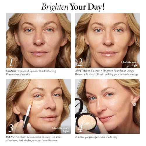 LAURA GELLER NEW YORK Award-Winning Baked Balance-n-Brighten Powder Foundation - Golden Medium - Image 5