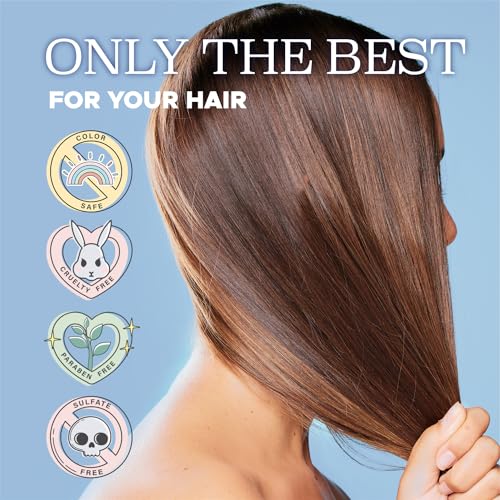 Luseta Hyaluronic Acid Shampoo & Conditioner Set, Sulfate-Free & Paraben-Free, 2x16.9oz - Image 6