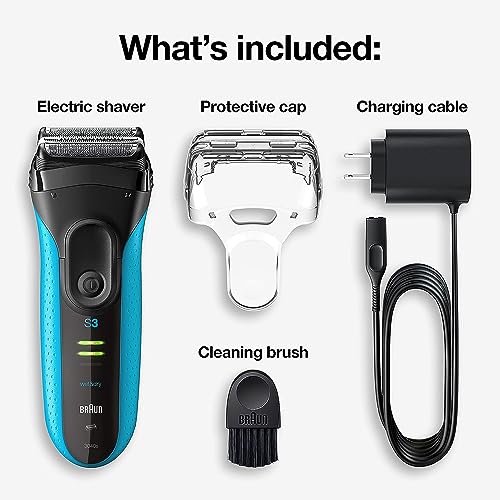 Braun Series 3 Electric Razor with Precision Trimmer, Wet & Dry Use - Image 2