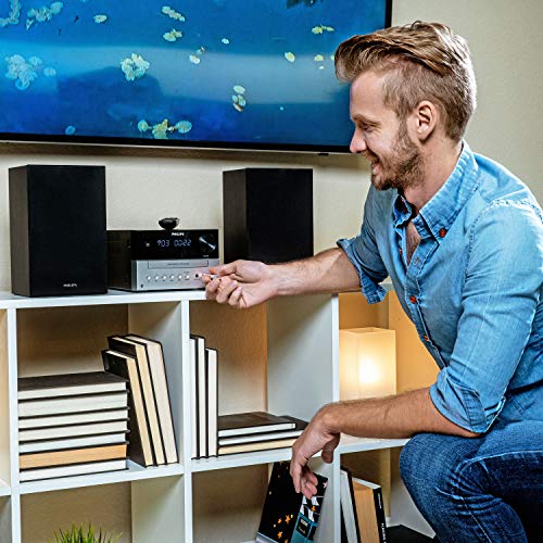 Philips Bluetooth Stereo System - Compact, Versatile, & Retro Sound - Image 3