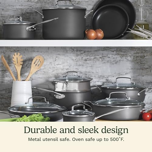 Cuisinart Chef's Classic 17-Piece Nonstick Cookware Set - Image 2