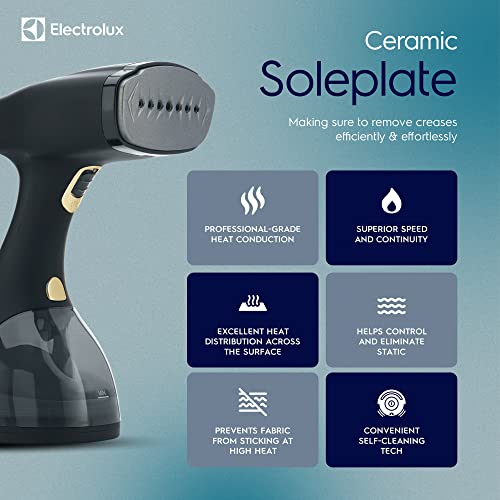 Electrolux 1500W Portable Fabric Steamer with Lint Brush - Image 4
