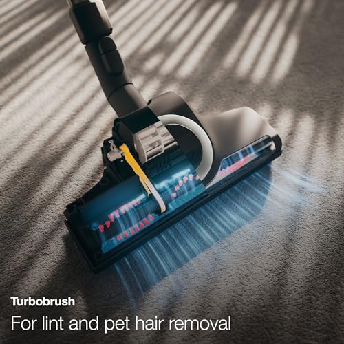 Miele Classic C1 Turbo Team Bagged Canister Vacuum - Tech Blue - Image 7