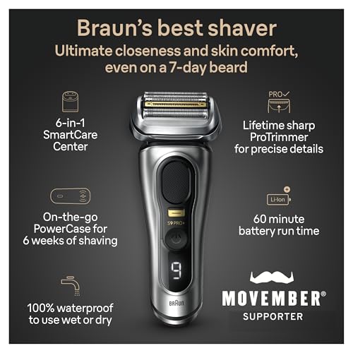 Braun Series 9 PRO+ 9577cc Electric Razor for Men - Image 3