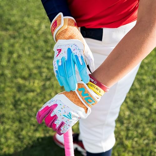 Easton Walk-Off ETHOS Batting Gloves - Sugar Rush Youth Large - Image 5