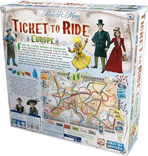 Ticket to Ride Europe Board Game - European Railway Adventure - Image 2